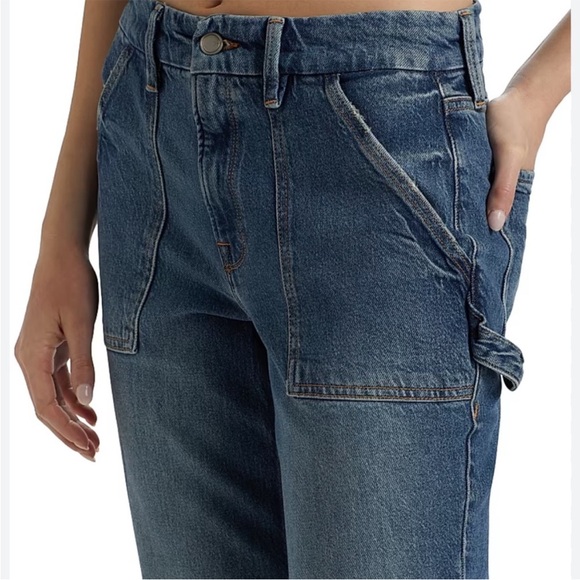 Good American Mid Rise Straight Leg Jean - Picture 4 of 8